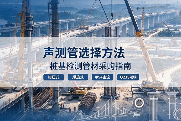 灌阳声测管选型标准