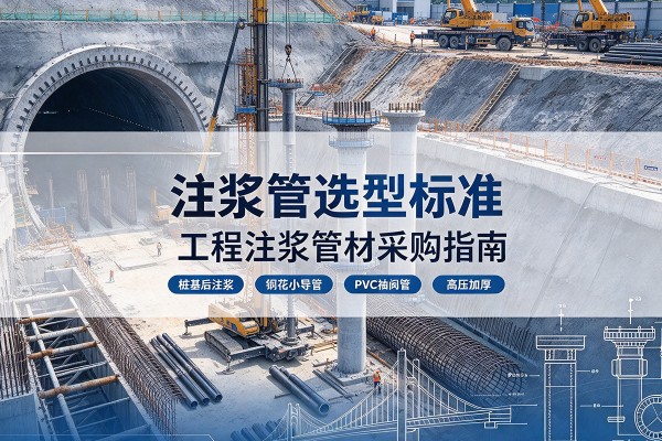 灌阳注浆管选型标准