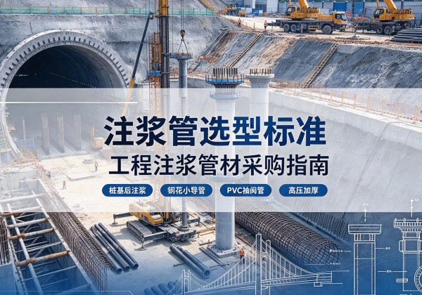 灌阳注浆管选型标准